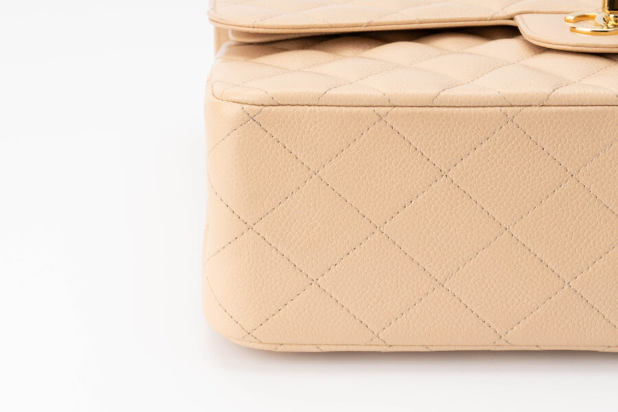 Chanel Jumbo Classic Flap Bag Beige Clair