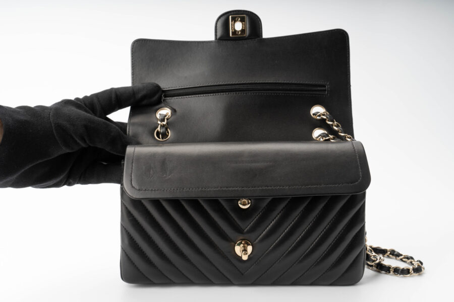 Chanel Medium Classic Flap Chevron