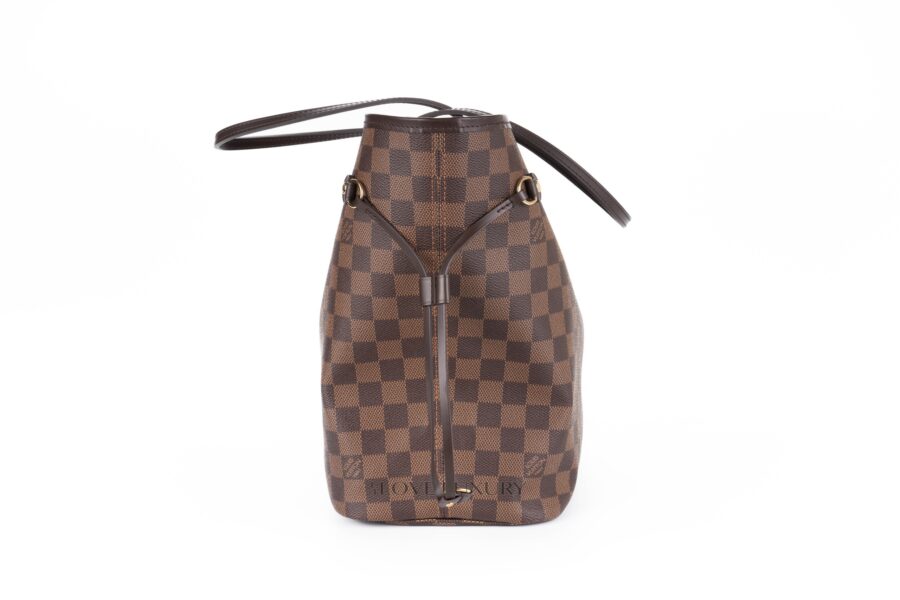 Louis-Vuitton-Neverfull-MM-Damier-Ebene-Rose-Ballerine-4