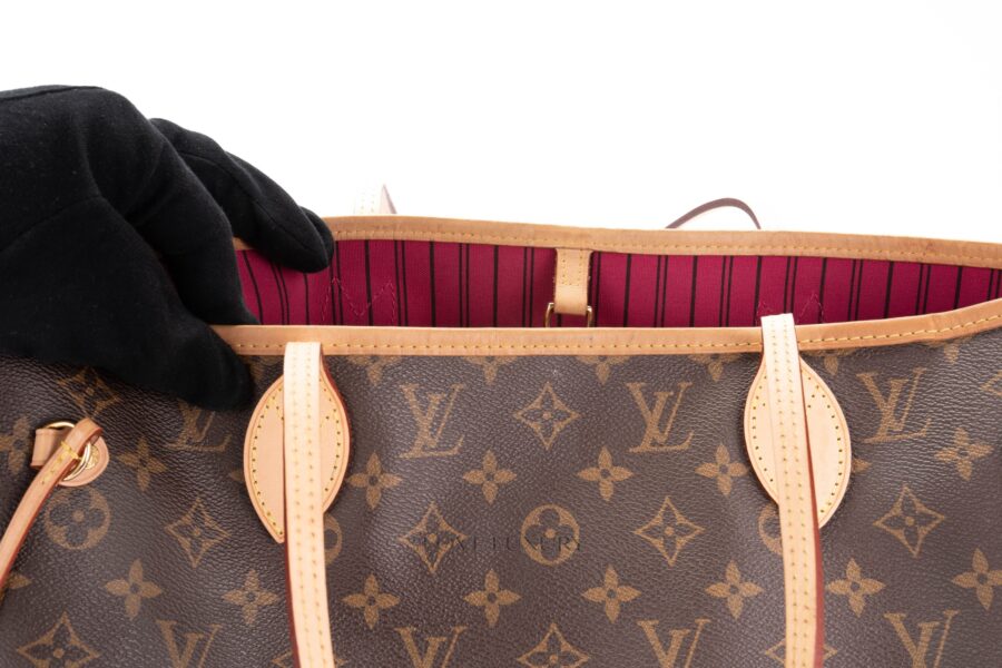 Louis-Vuitton-Neverfull-MM-Monogram-Rose-Pivoine-9