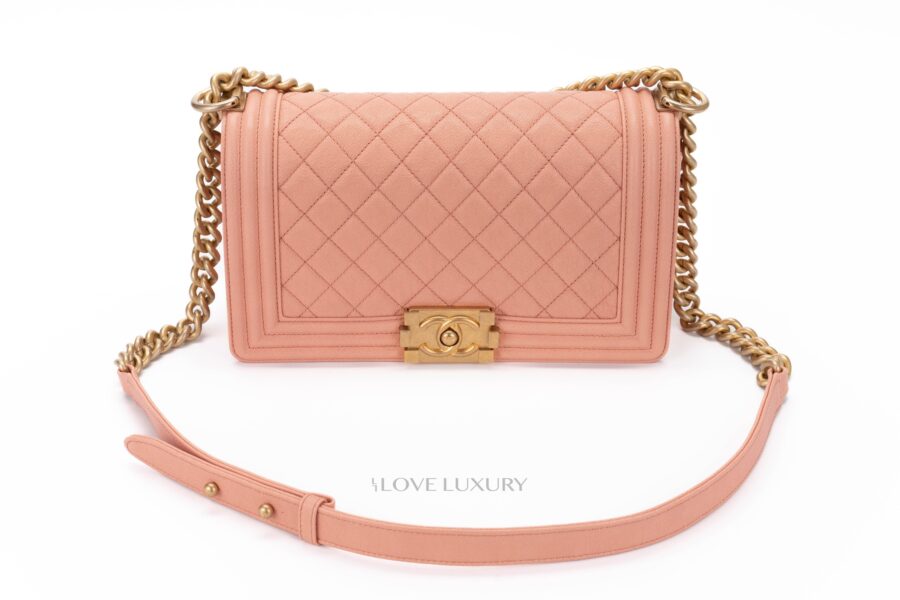 Chanel-Medium-Boy-Bag-Pink-Caviar-GHW-27-Series-10