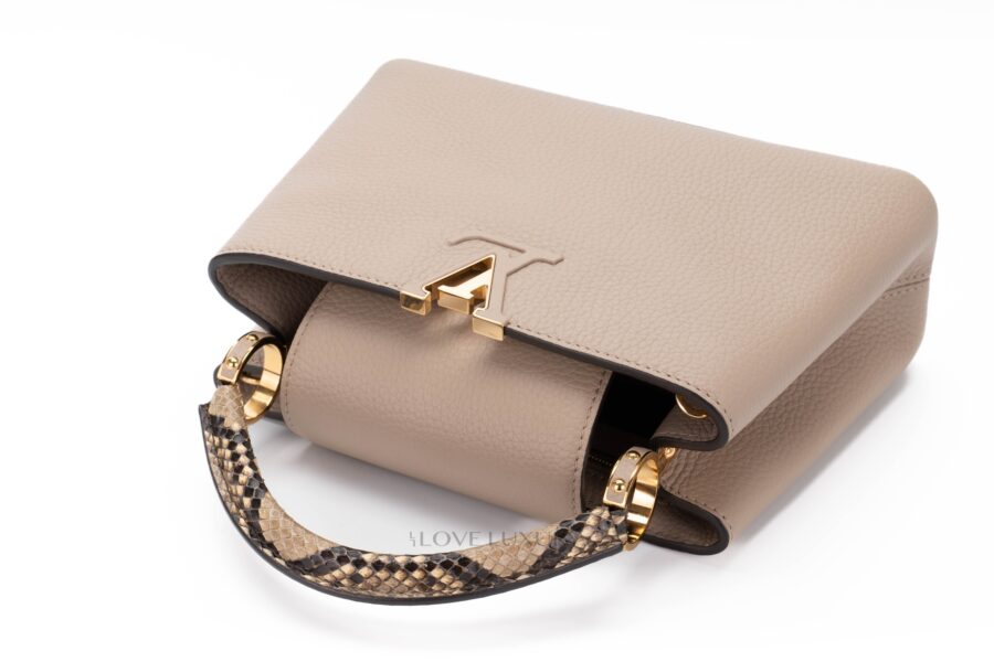 Louis-Vuitton-Capucines-BB-Galet-Grey-Python-Leather-Handle-10