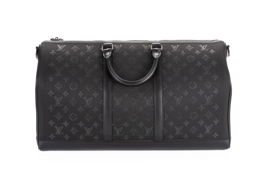 Louis-Vuitton-Keepall-LED-Monogram-Black-Light-Up-3
