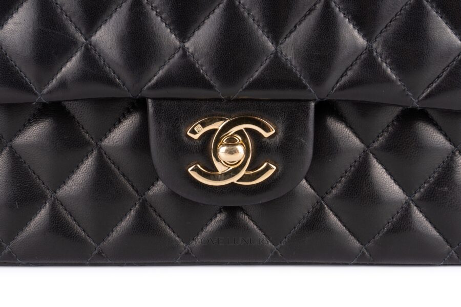 Chanel-Medium-Vintage-Classic-Flap-Lambskin-Gold-Hardware-8-series-7