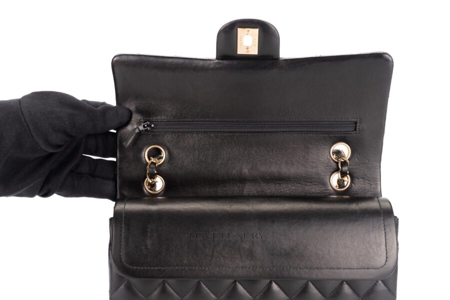Chanel-Medium-Vintage-Classic-Flap-Lambskin-Gold-Hardware-8-series-9