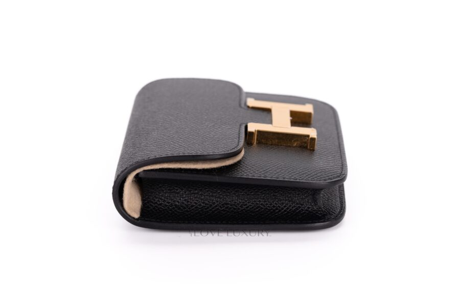 Hermès-Black-Epsom-Gold-Hardware-Slim-Constance-5
