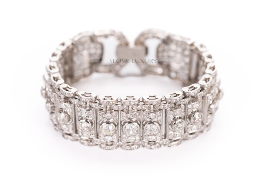 Platinum-Bracelet-Set-with-Modified-Round-&-Round-Old-Cut-Center-&-Sides-Diamonds-8