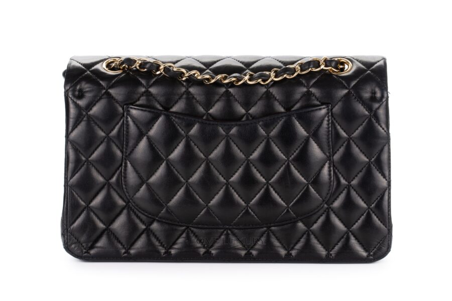 Chanel-Medium-Classic-Flap-Black-Lamsbkin-Gold-Hardware-3
