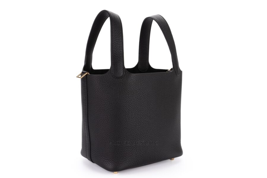 Hermès-Picotin-18-Black-Clemence-Gold-Hardware-2