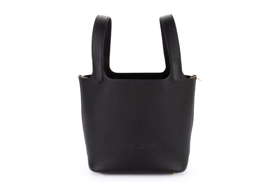 Hermès-Picotin-18-Black-Clemence-Gold-Hardware-3