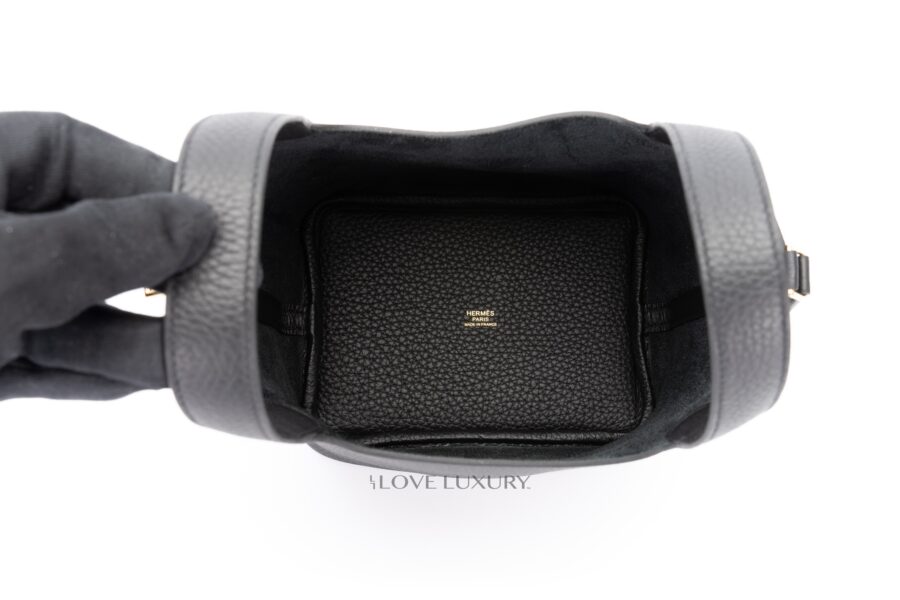 Hermès-Picotin-18-Black-Clemence-Gold-Hardware-7