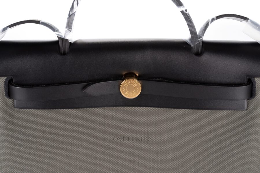 Hermès-Herbag-Zip-31-Vert-de-Gris-Canvas-and-Black-Swift-7