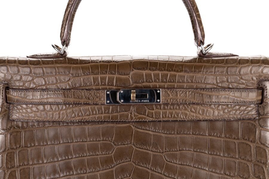 Hermès-Kelly-35-Havane-Matte-Niloticus-Croc-Palladium-Hardware-7