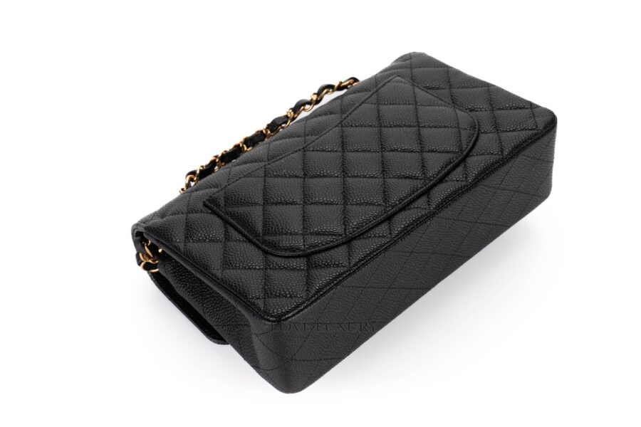 Chanel-Medium-Classic-Flap-Caviar-Black-Gold-hardware-2021-14