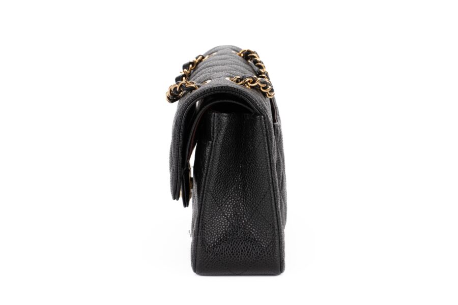 Chanel-Medium-Classic-Flap-Caviar-Black-Gold-hardware-2021-4