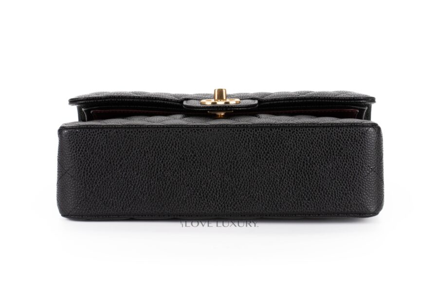 Chanel-Medium-Classic-Flap-Caviar-Black-Gold-hardware-2021-6