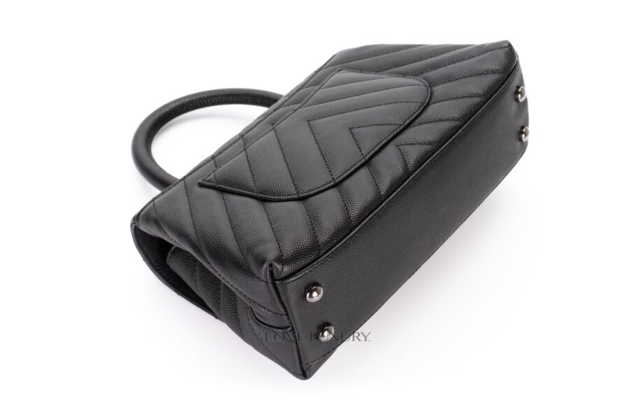 Chanel-Small-Coco-Handle-Black-Caviar-Dark-Silver-Hardware-13