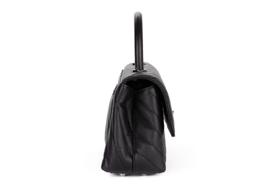 Chanel-Small-Coco-Handle-Black-Caviar-Dark-Silver-Hardware-5