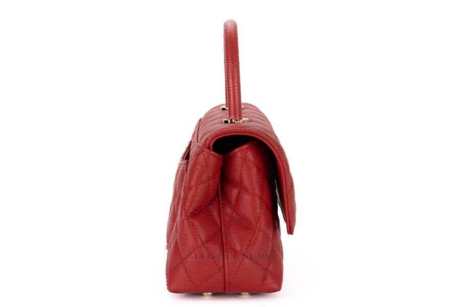 Chanel-Small-Coco-Handle-Red-Caviar-Champagne-Hardware-5