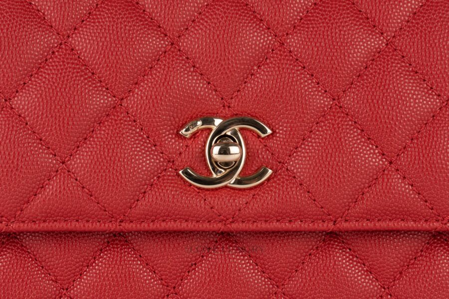 Chanel-Small-Coco-Handle-Red-Caviar-Champagne-Hardware-7