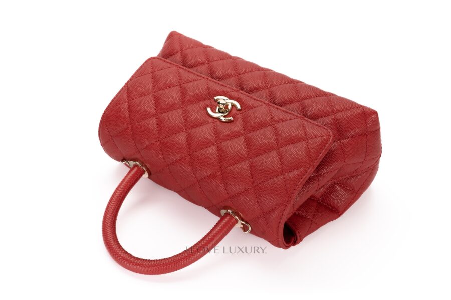 Chanel-Small-Coco-Handle-Red-Caviar-Champagne-Hardware-8