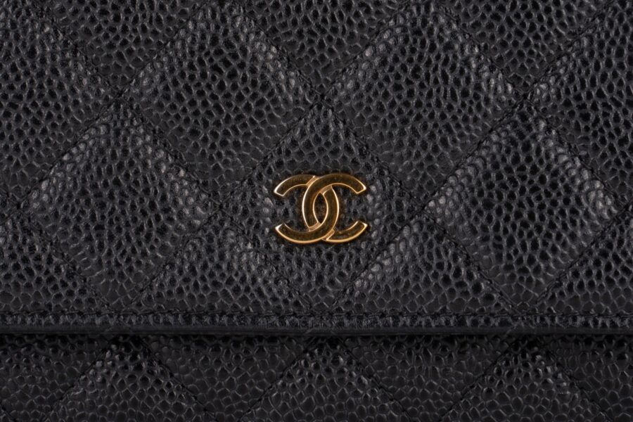 Chanel-Wallet-on-Chain-Black-Caviar-Gold-Hardware-7